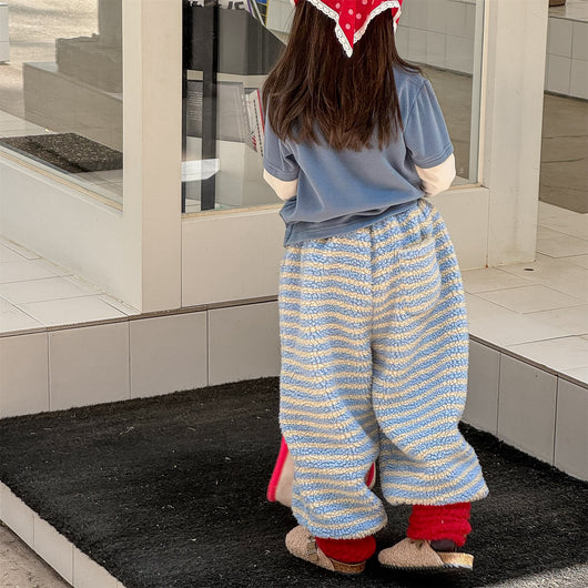 Pantalones de Algodón con Forro Polar para Niños - Invierno - Image 33