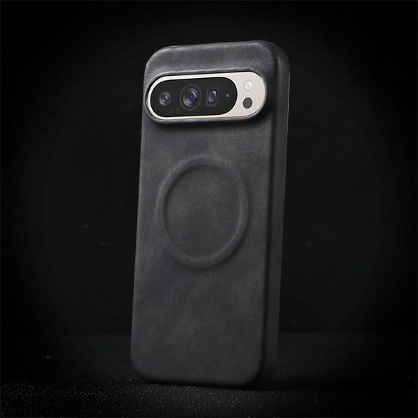Funda Ejecutiva de Cuero Oveja con Cierre Magnético para Smartphone - Image 9