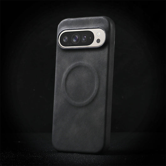 Funda Ejecutiva de Cuero Oveja con Cierre Magnético para Smartphone - Image 9