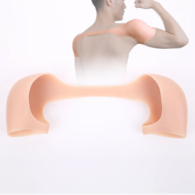 Hombreras de Silicona Ajustables para Ampliar Hombros - Unisex