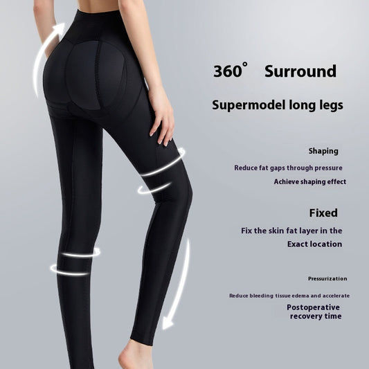 Pantalones Moldeadores Post-Liposucción Compresión Hospitalaria para Piernas - Image 2