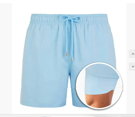 Pantalones Cortos Deportivos Estampados de Doble Capa para Hombre - Image 12