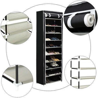Organizador de Zapatos Multicapa con Protección Antipolvo - Image 3