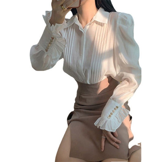 Camisa de Seda Estilo Francés - Image 7