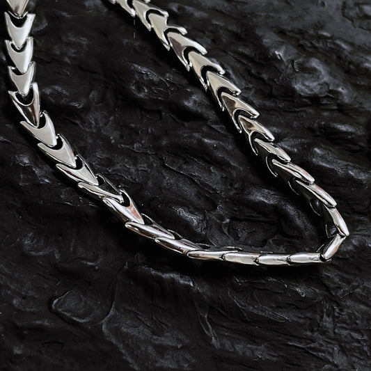 Pulsera de Plata con Diseño de Serpiente - Image 2