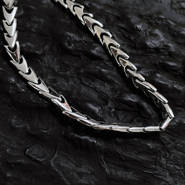 Pulsera de Plata con Diseño de Serpiente