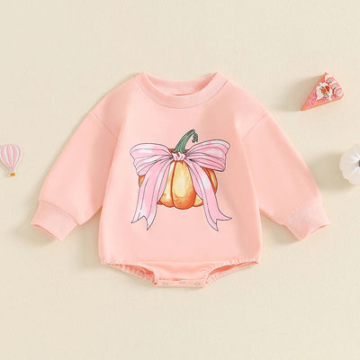 Overol para Bebé Niña con Estampado de Calabaza - Image 7