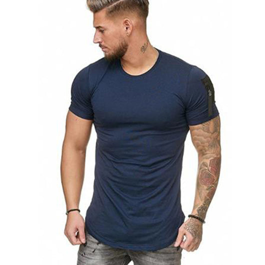 Camiseta Deportiva Slim Fit Cuello Redondo Manga Corta - Image 15