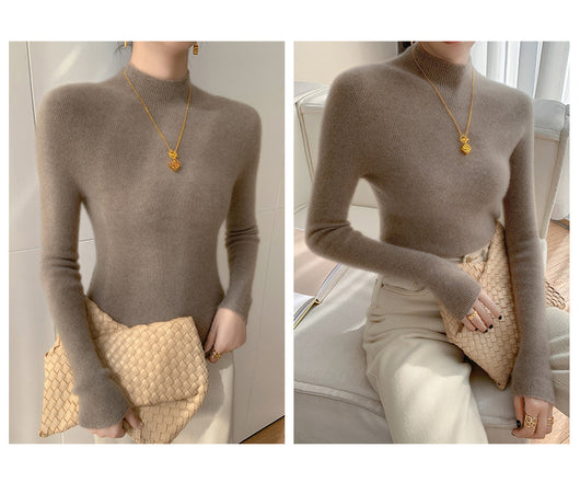 Suéter Cuello Tortuga Bajo Cashmere Slim Fit - Image 26