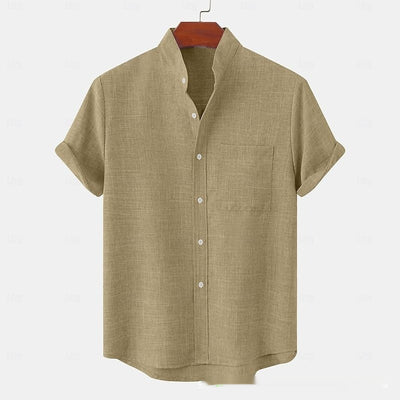 Camisa Playera Hombre Rayas 3D Manga Suelta Casual - Image 8