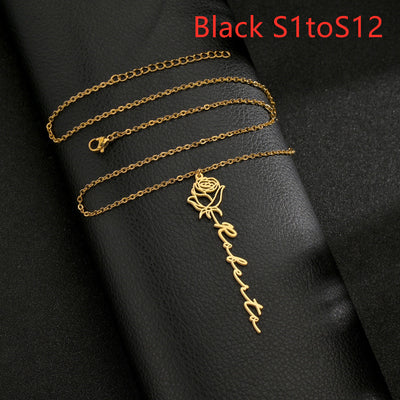 Cadena de Acero Inoxidable Personalizada con Letras - Image 30