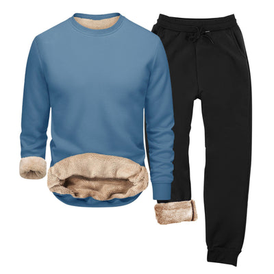 Conjunto Deportivo de Sudadera y Pantalón Acolchado Estilo Europeo - Image 4