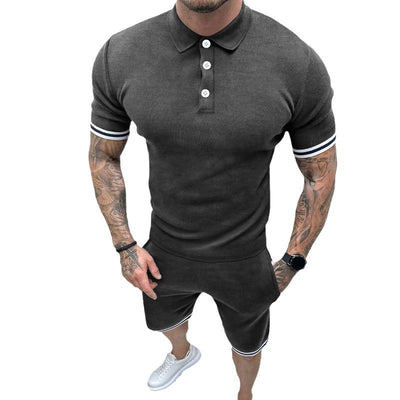 Camiseta Casual con Solapa y Botones para Hombre - Image 5