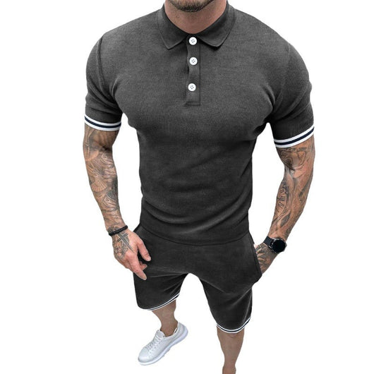 Camiseta Casual con Solapa y Botones para Hombre - Image 5