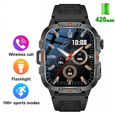 Reloj Inteligente Deportivo con Pantalla Grande y Monitor de Frecuencia Cardíaca - Image 6
