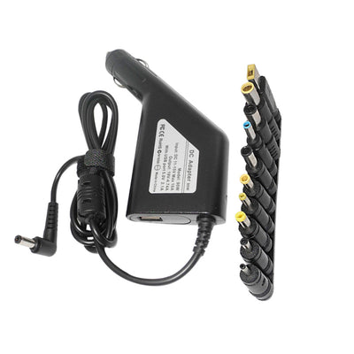 Adaptador Universal 90W para Laptop en Auto - 10 Conectores DC - Image 10