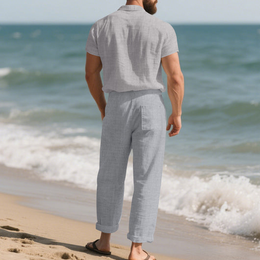 Traje Ejecutivo de Manga Corta para Hombre - Image 19