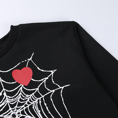 Blusa Mujer Corazón Telaraña Diseño Gótico - Image 16