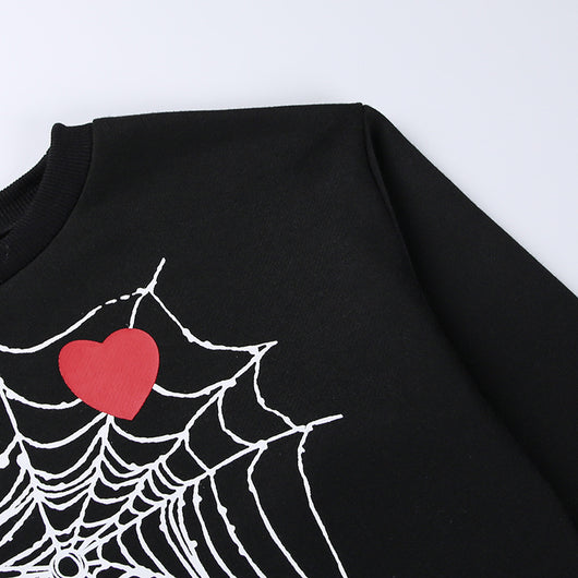 Blusa Mujer Corazón Telaraña Diseño Gótico - Image 16