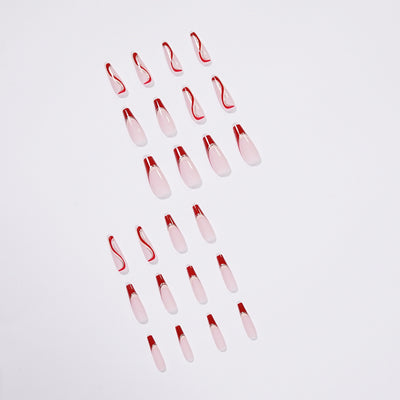 Esmalte de Uñas Cheerilee Rojo Francés Efecto Ondulado - Image 12