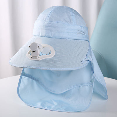 Sombrero para el Sol con Protección UV y Ventilador Integrado - Image 12