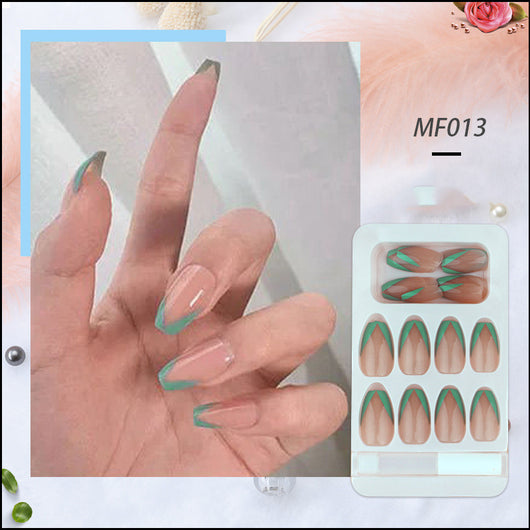 Stickers de Uñas Reutilizables con Diseño Red Net - Image 13