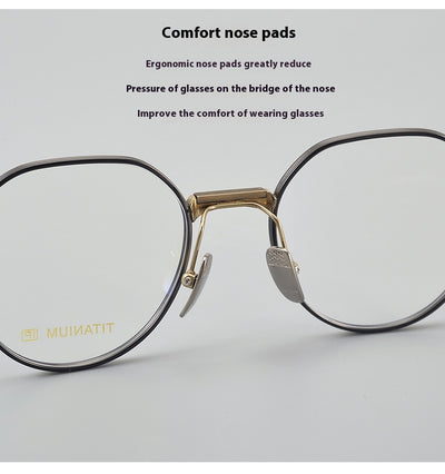 Gafas Vintage Redondas en Titanio Ultra Ligero Puro - Image 14