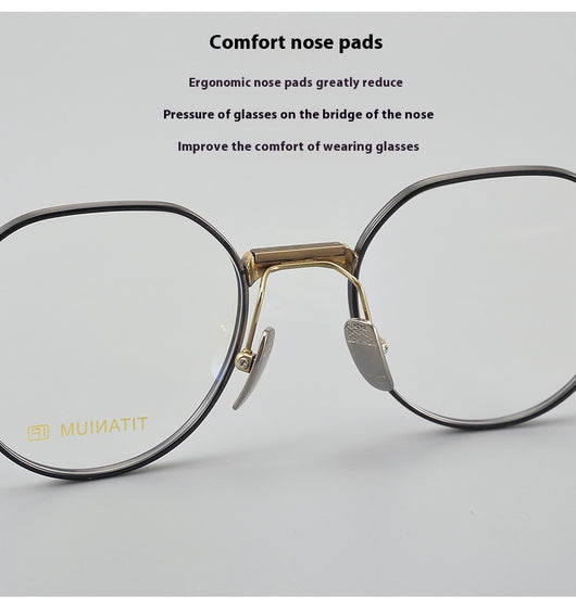 Gafas Vintage Redondas en Titanio Ultra Ligero Puro - Image 14
