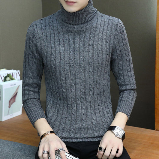 Suéter Slim Fit Cuello Alto para Hombre - Image 11