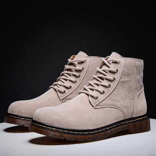 Botas Altas Estilo Británico - Calzado de Trabajo Casual Tallas Grandes - Image 10