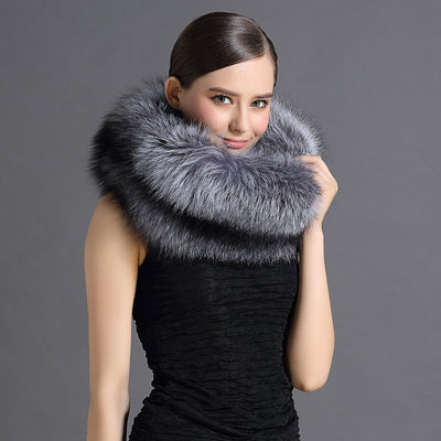 Bufanda de Piel Plateada Premium para Hombre y Mujer - Image 8