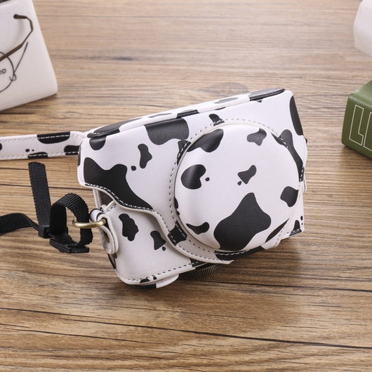 Funda Protectora de Cuero para Cámara y Tarjetas de Memoria - Image 9