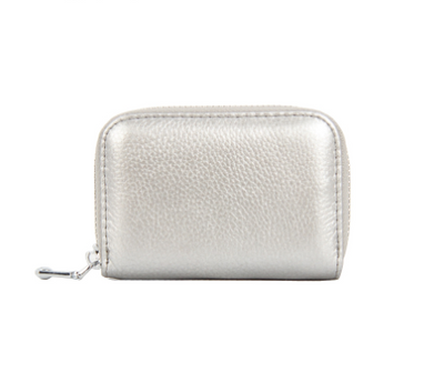 Billetera Compacta de Cuero Genuino con Protección RFID para Mujer - Image 17