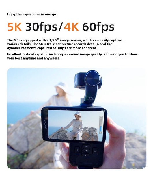 Cámara 4K Portátil con Estabilizador de 3 Ejes y Pantalla Giratoria - Image 11
