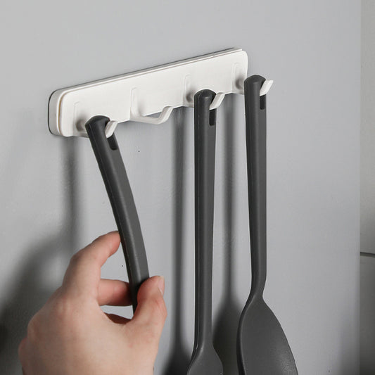 Gancho de Espacio para Cocina y Baño de Cuatro Filas