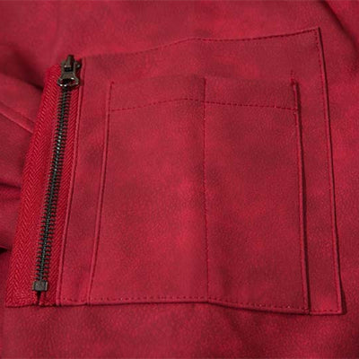 Chaqueta Tipo Flight con Bordado de Letras - Image 5