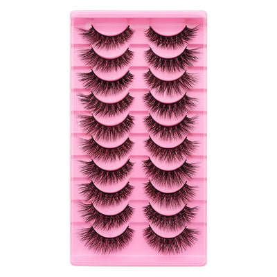 10 Pares de Pestañas Postizas Voluminosas con Rizo Natural - Image 11