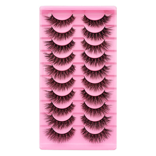 10 Pares de Pestañas Postizas Voluminosas con Rizo Natural - Image 11