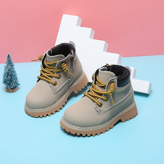 Botas Martin de Cachemira para Niños - Botines de Cuero con Suela Blanda - Image 11