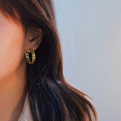 Aretes de Plata Esterlina para Mujer Lujo Minimalista - Image 5