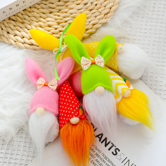 Adorno Pascual Conejo sin Rostro - Colgante Decorativo - Image 2