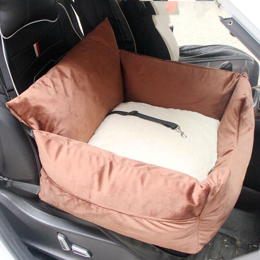 Asiento de Seguridad para Mascotas con Cojín Teddy - Image 3