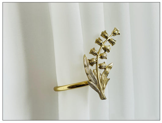 Gancho Decorativo Alas de Ángel Lily en Latón - Estilo Americano - Image 31