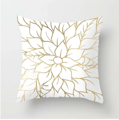 Funda de Almohada Serie Dorado Elegante - Image 3