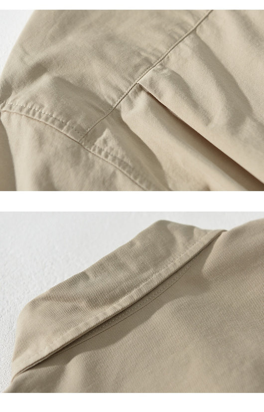 Camisa Casual Oversize de Manga Larga para Hombre - Estilo Minimalista - Image 16