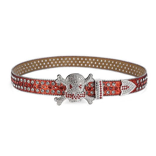 Cinturón Hip Hop Decorativo con Hebilla Negra y Incrustaciones de Diamantes de Imitación - Image 17