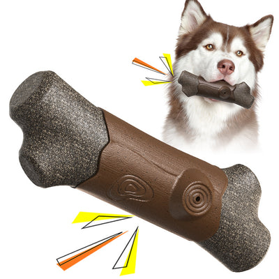 Juguete para Perro Resistente a Mordidas con Sonido y Masajeador de Encías - Image 2