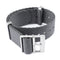 Gray Silver Buckle