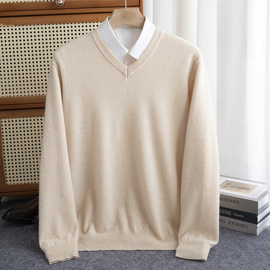 Suéter de Cuello Medio en Lana para Hombre - Image 42