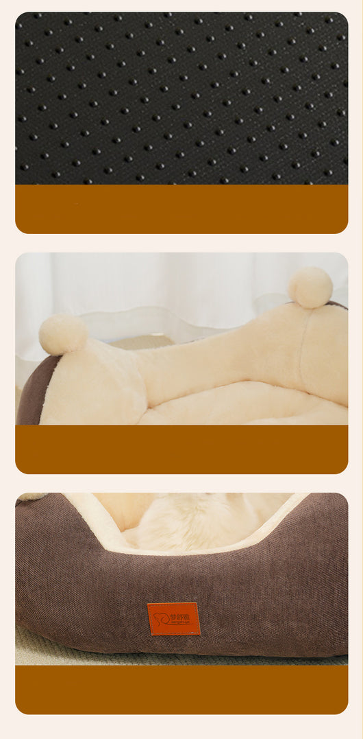 Nido Térmico para Mascotas - Cama Cuadrada Acogedora Universal para Todas las Estaciones - Image 13